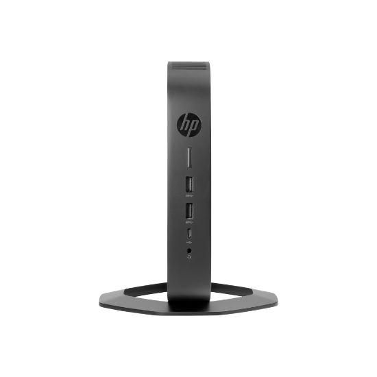 Picture of HP t640 Thin Client - AMD Ryzen R1505G Dual-core (2 Core) 2.40 GHz - AMD Chip - 4 GB RAM DDR4 SDRAM - 32 GB Flash - AMD Radeon Vega 3 Graphics - Gigabit Ethernet - HP Smart Zero - DisplayPort - Network (RJ-45) - 2 USB 2.0 Port(s) - USB Type-C - 45 W