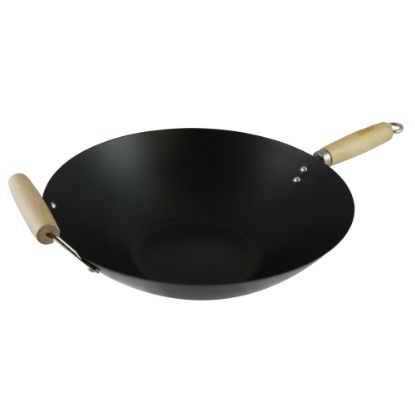 Picture of Oster Findley 13-3/4in Carbon Steel Wok, Black