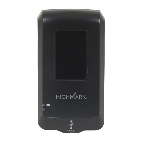 Picture of Highmark Automated Soap & Sanitizer Dispenser, Black