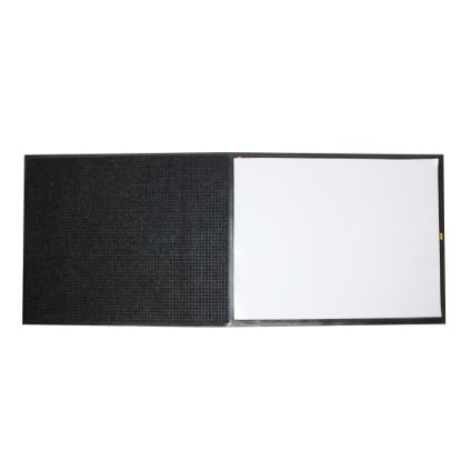 Picture of M+A Matting Clean Stride Mat, 63-1/2in x 26-1/2, Charcoal, Smooth Backing