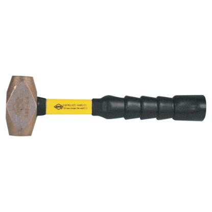 Picture of Classic Nuplaglas Non-Sparking Brass Hammer, 4 lb Head, 12 in SG Handle