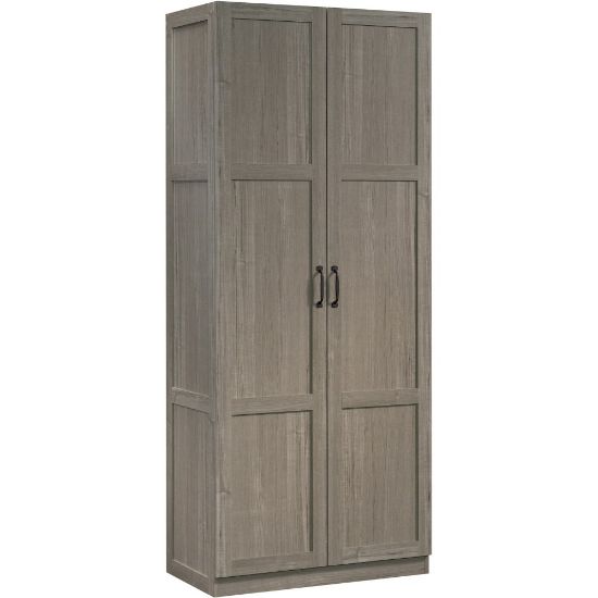 Picture of Sauder Select Storage Cabinet, 71-1/2inH x 29-5/8inW x 16inD, Silver Sycamore