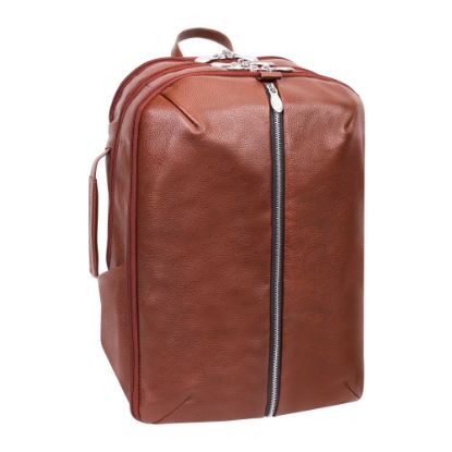 Picture of McKleinUSA Englewood Backpack With 17in Laptop Pocket, Brown