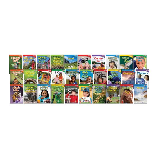 Picture of Teacher Created Materials TIME FOR KIDS Nonfiction Book Set, Set Of 30 Books, Grade 1