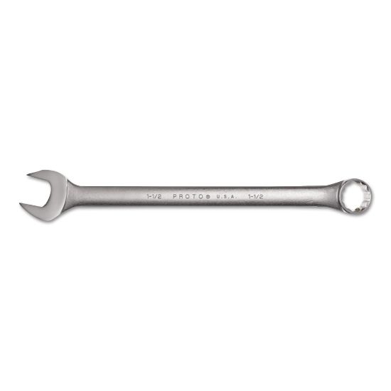 Picture of Proto Torqueplus 12-Point Combination Wrenches, Satin Finish, 1 1/2 Opening, 20 1/4