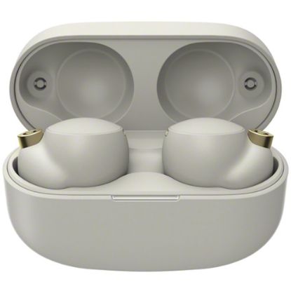 Picture of Sony Industry-Leading Noise-Canceling Truly Wireless Earbuds, Silver, WF1000XM4/S