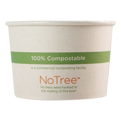 Picture of World Centric Paper Bowls, 8 Oz, Natural, Carton Of 500 Bowls