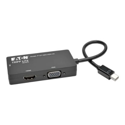 Picture of Tripp Lite 6in Mini DisplayPort To VGA / DVI / HDMI Adapter