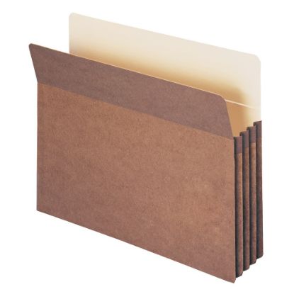 Picture of Smead Expanding File Pockets, 3 1/2in Expansion, 9 1/2in x 11 3/4in, 30% Recycled, Redrope