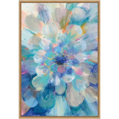 Picture of Amanti Art Intensity Floral II by Danhui Nai Framed Canvas Wall Art Print, 16in x 23in, Maple