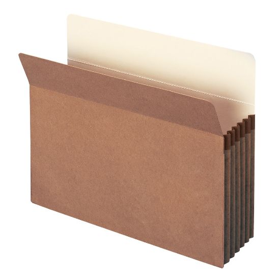 Picture of Smead Expanding File Pockets, 5 1/4in Expansion, 9 1/2in x 11 3/4in, 30% Recycled, Redrope