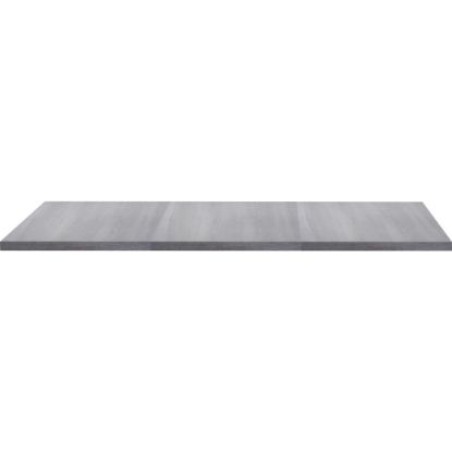 Picture of Lorell Revelance 60inW Rectangular Conference Tabletop, Weathered Charcoal