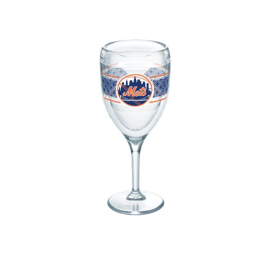 Picture of Tervis MLB Select Wine Glass, 9 Oz, New York Mets