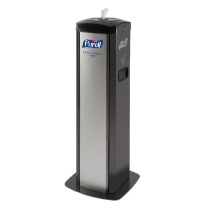 Picture of PURELL DS360 Hand Sanitizing Wipes High-Capacity Floor Stand, Silver