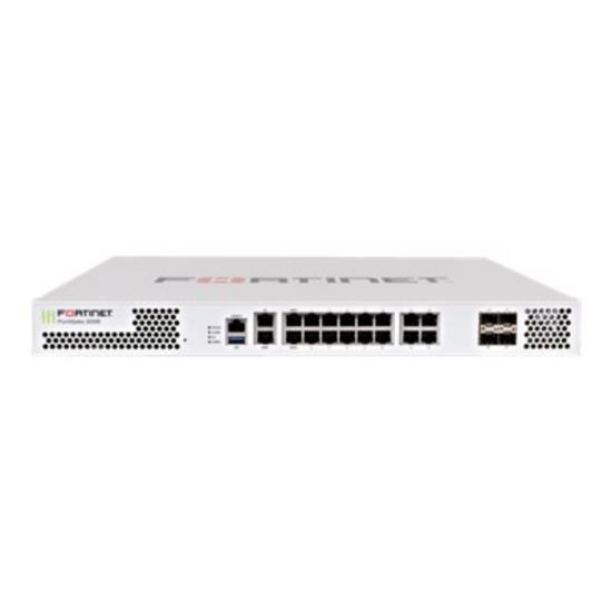 Picture of Fortinet FortiGate 201E - UTM Bundle - security appliance - with 1 year FortiCare 24X7 Comprehensive Support + 1 year FortiGuard - 1GbE - 2U