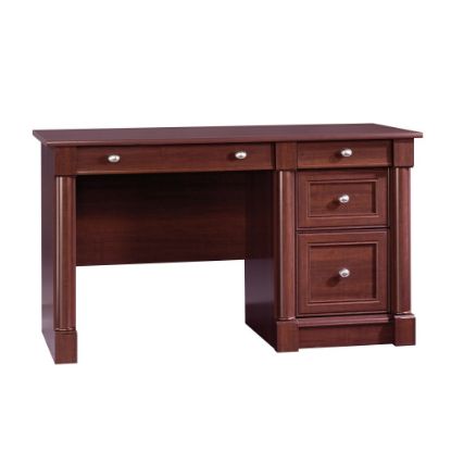 Picture of Sauder Palladia 54inW Computer Desk, Select Cherry