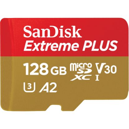 Picture of SanDisk Extreme PLUS microSDXC UHS-I card, 128GB