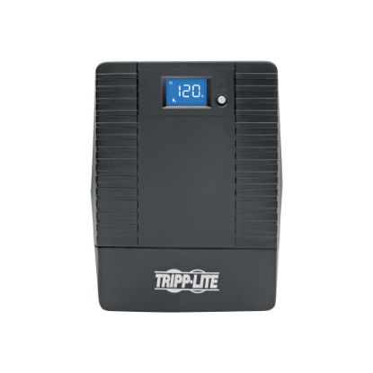 Picture of Tripp Lite UPS Tower 700VA 350W Battery Back Up Desktop AVR Line-Interactive LCD USB 50/60Hz - UPS - 10 A - AC 110/115/120 V - 350 Watt - 700 VA - 1-phase - USB - output connectors: 6