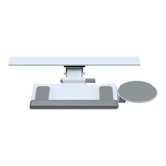 Picture of Humanscale 6G White Mechanism with Standard Platform - Keyboard and mouse platform with wrist pillow - white