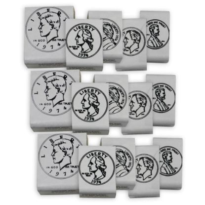 Picture of Ready 2 Learn Coin Stamps - Heads, 5 Stamps Per Set, Pack Of 3 Sets