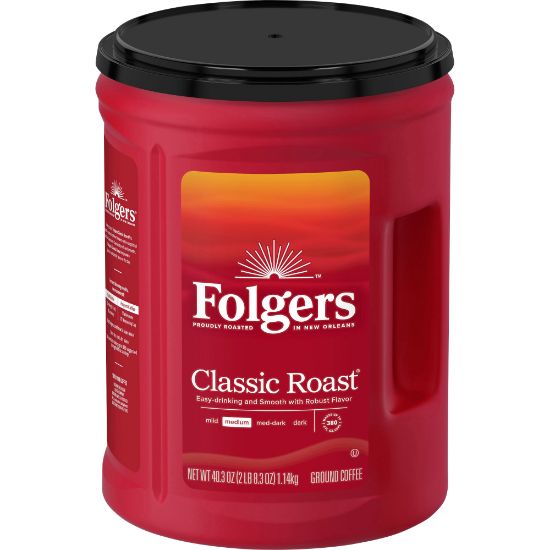 Picture of Folgers Classic Roast Coffee, 40.3 Oz