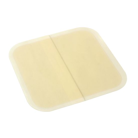 Picture of Medline Exuderm Odorshield Hydrocolloid Dressings, 8in x 8in, Yellow, Box Of 5