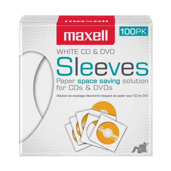 Picture of Maxell CD/DVD Storage Sleeves