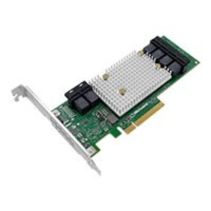 Picture of Microchip Adaptec SmartHBA 2100 24i - Storage controller (RAID) - 24 Channel - SATA 6Gb/s / SAS 12Gb/s - low profile - RAID RAID 0, 1, 5, 10 - PCIe 3.0 x8