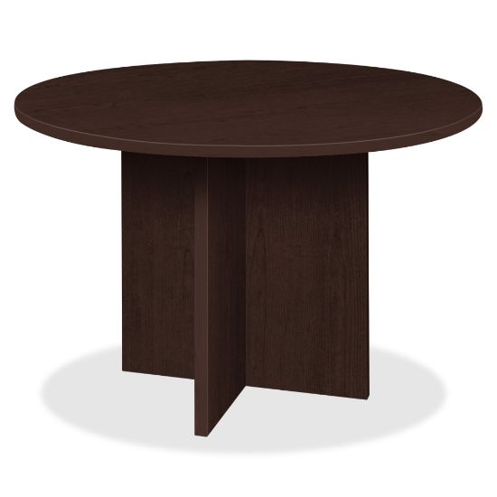 Picture of Lorell Prominence 2.0 Round Conference Table, 42inW, Espresso