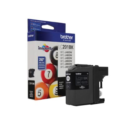 Picture of Brother LC201 Black Ink Cartridge, LC201BKS