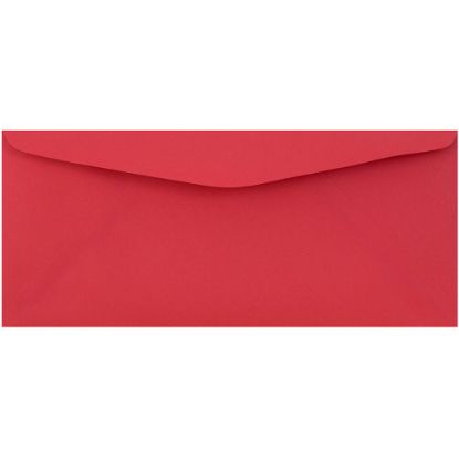 Picture of JAM Paper Business Envelopes, #9, Gummed Seal, Red, Pack Of 50