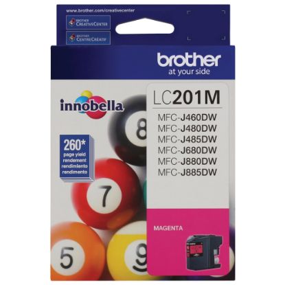 Picture of Brother LC201 Magenta Ink Cartridge, LC201M