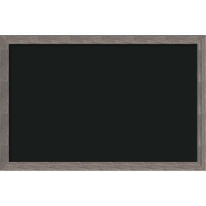 Picture of U Brands Magnetic Chalkboard, 36in X 24in, Decor Rustic Frame, Actual Size 35in X 23in (4549U00-01)