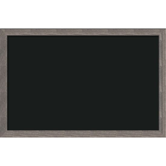 Picture of U Brands Magnetic Chalkboard, 36in X 24in, Decor Rustic Frame, Actual Size 35in X 23in (4549U00-01)