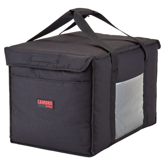 Picture of Cambro Delivery GoBags, 21in x 14in x 14in, Black, Set Of 4 GoBags