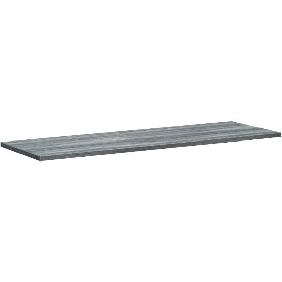 Picture of HON Motivate Tabletop - 1.1in Top, 72in x 24in - Sterling Ash Table Top - Durable - For Office