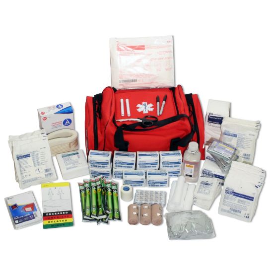 Picture of Ready America Medical Duffel First Aid Emergency Kit, Red