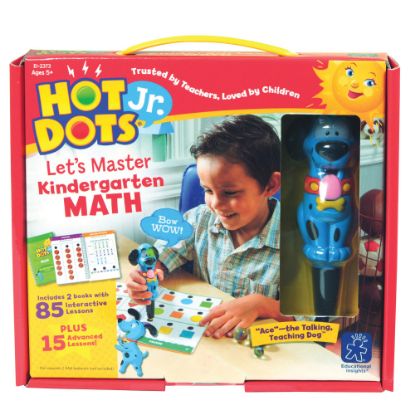 Picture of Educational Insights Hot Dots Jr. Lets Master Kindergarten Set With Ace Pen, K - 1st Grade