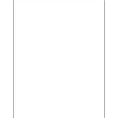 Picture of Tape Logic Laser Labels, LL206, Rectangle, 8 1/2in x 11in, Glossy White, Case Of 100