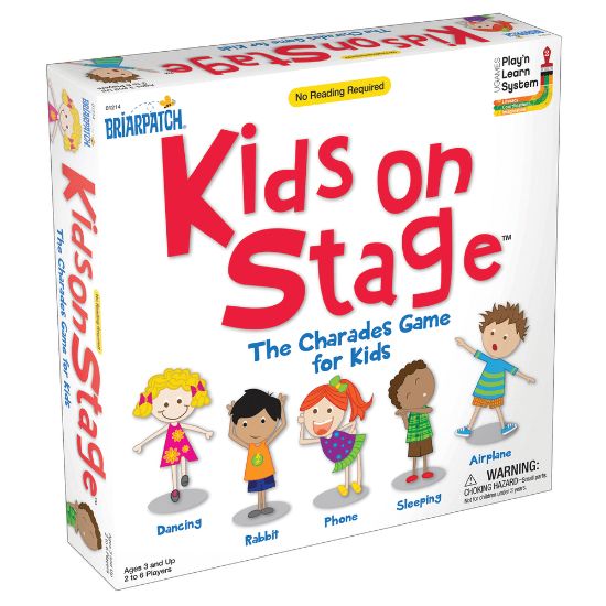 Picture of University Games Briarpatch Kids On Stage The Charades Game, Grades Pre-K-3