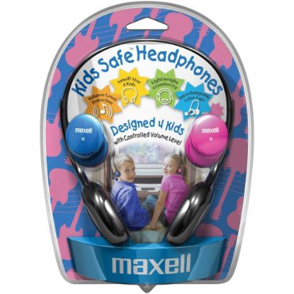 Picture of Maxell Kids Safe KHP-2 - Headphones - on-ear - wired - 3.5 mm jack