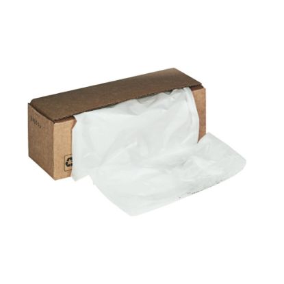 Picture of Fellowes Powershred Waste Bags, 3605801, White, Carton Of 50 Bags