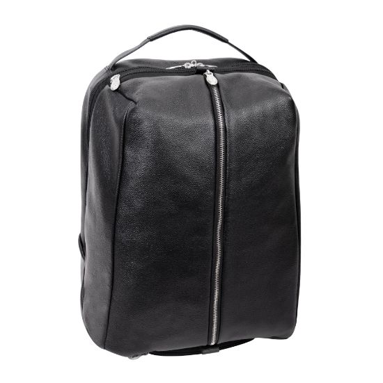 Picture of McKleinUSA South Shore Overnight Backpack With 17in Laptop Pocket, Black