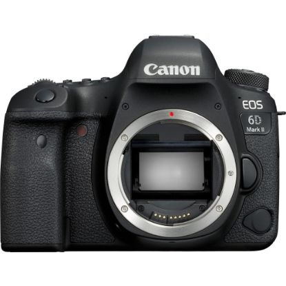 Picture of Canon EOS 6D Mark II 26.2 Megapixel Digital SLR Camera Body Only - Autofocus - 3in Touchscreen LCD - Digital (IS) - 6240 x 4160 Image - 1920 x 1080 Video - HD Movie Mode - Wireless LAN