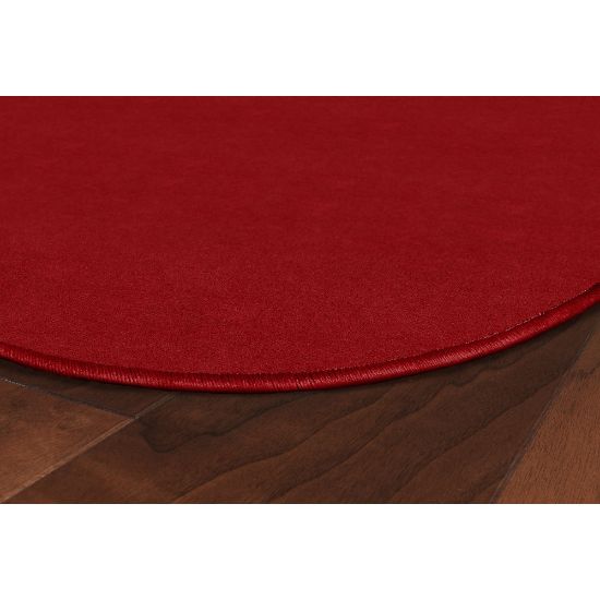 Picture of Flagship Carpets Americolors Rug, Oval, 7ft 6in x 12ft, Rowdy Red