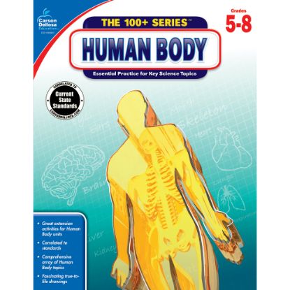 Picture of Carson-Dellosa Human Body Workbook, Grades 5-8