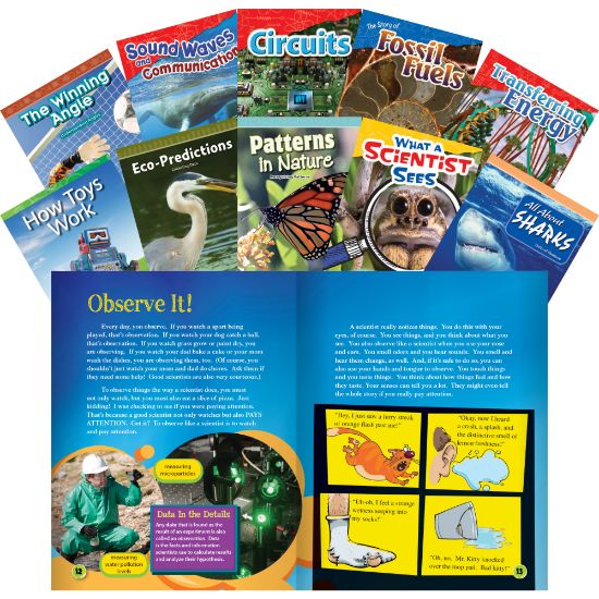 Picture of Teacher Created Materials STEM 10-Book Set, Grade 4