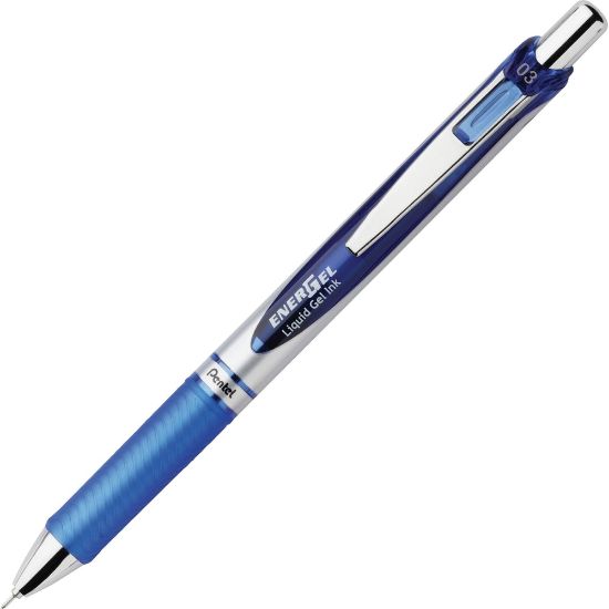 Picture of EnerGel Deluxe RTX Retractable Pen, 0.3 mm, Blue Ink