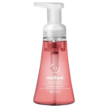 Picture of Method Foam Hand Wash Soap, Pink Grapefruit Scent, 10 Oz Bottle