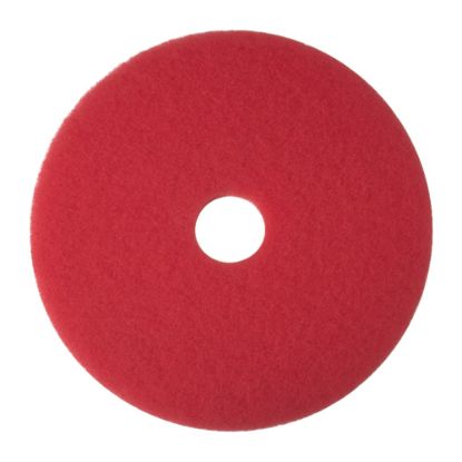 Picture of Niagara 5100N Buffing Floor Pads, 13in Diameter, Red, Case Of 5